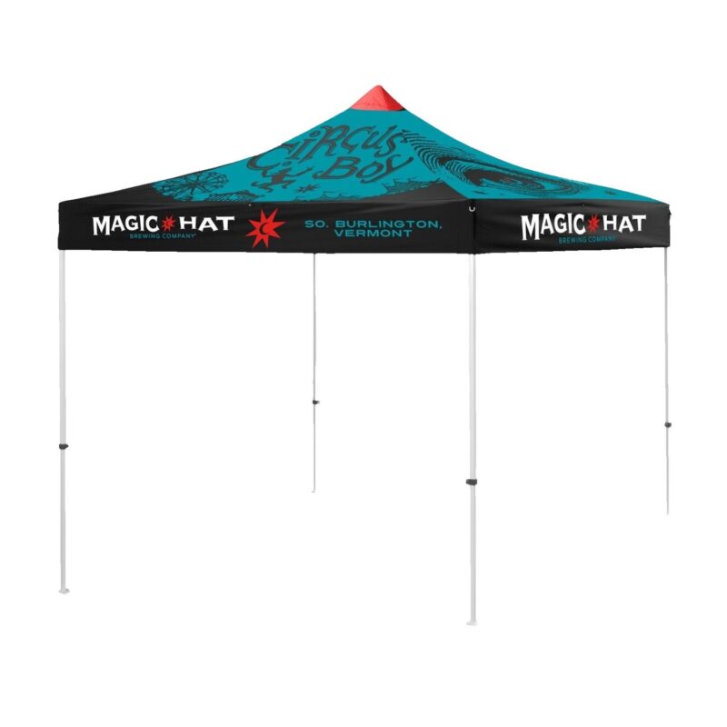 Custom 10' Pop Up Tent (Full Color)