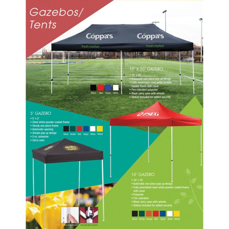 Custom 10' x 20' Pop Up Tent - 3