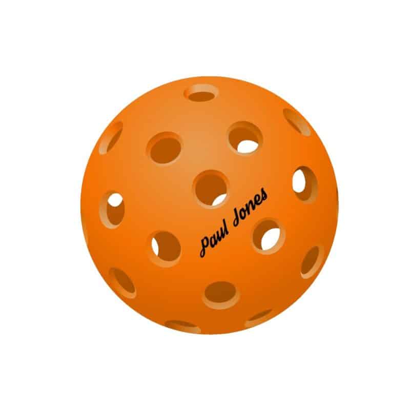 Custom 26-Hole Pickleball Ball