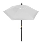 Custom 7' Colored Steel Market Umbrella - 1