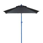 Custom 7' Colored Steel Market Umbrella - 3