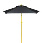 Custom 7' Colored Steel Market Umbrella - 7