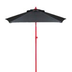 Custom 7' Colored Steel Market Umbrella - 8