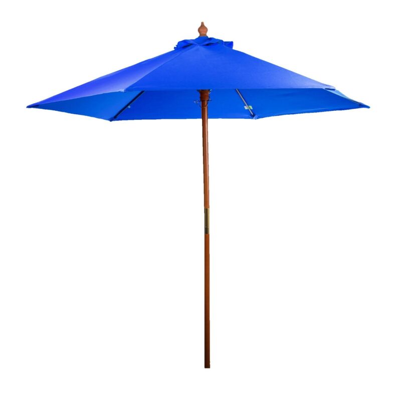 Custom 7' FSC Wooden Market Umbrella - 2