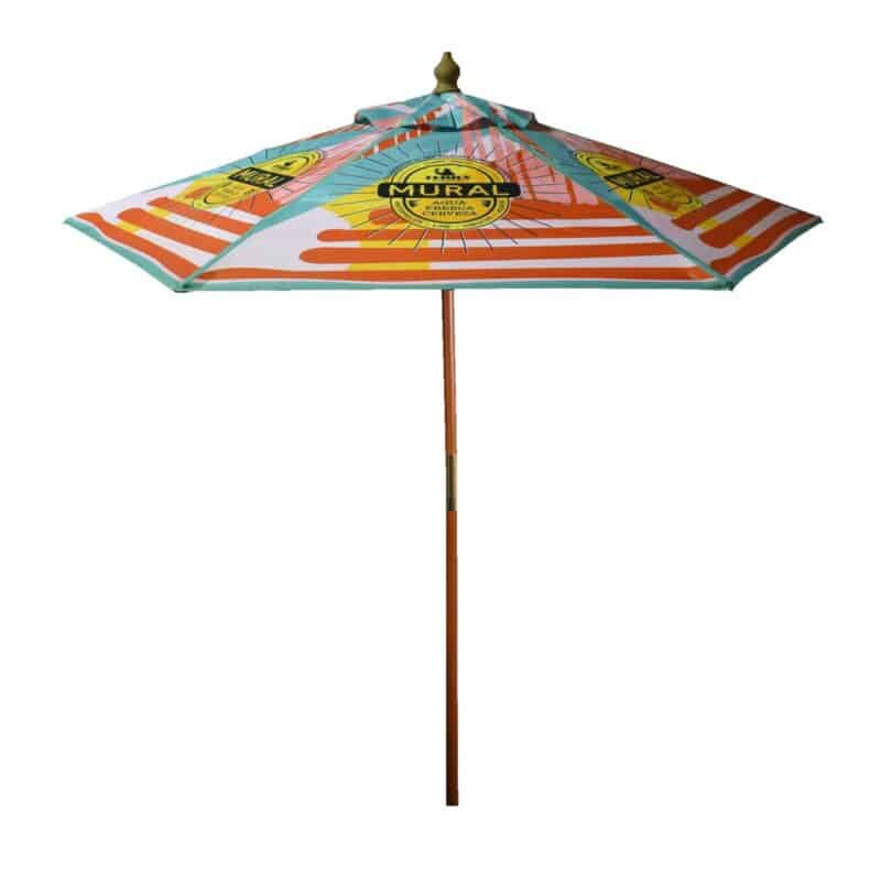 Custom 7' Full Color Market Umbrella