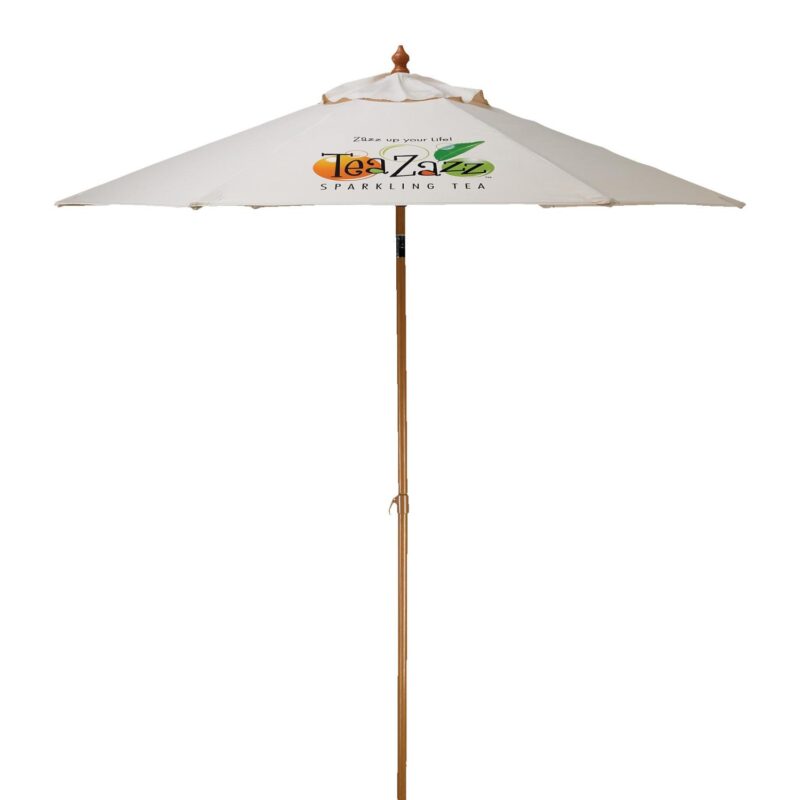 Custom 7' Steel Market Umbrella