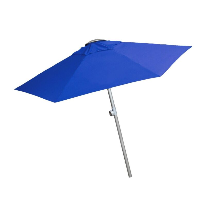 Custom 7' Telescopic Aluminum Market Umbrella - 1