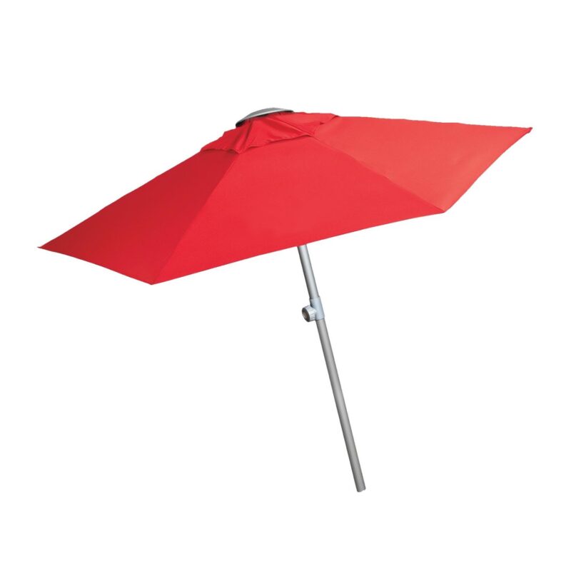 Custom 7' Telescopic Aluminum Market Umbrella - 3
