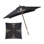 Custom 7' Wooden Market Umbrella