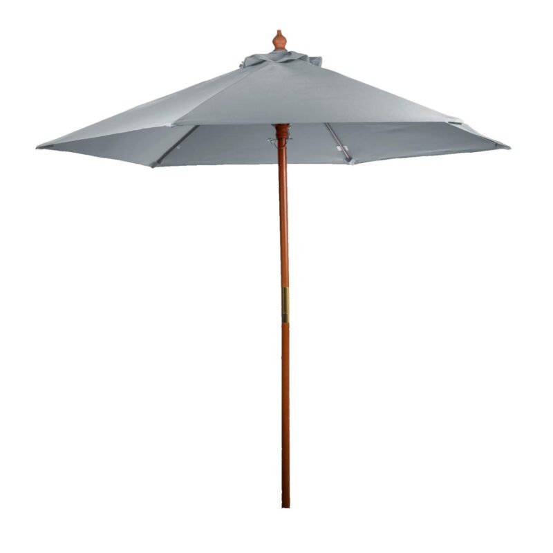 Custom 7' Wooden Market Umbrella - 6
