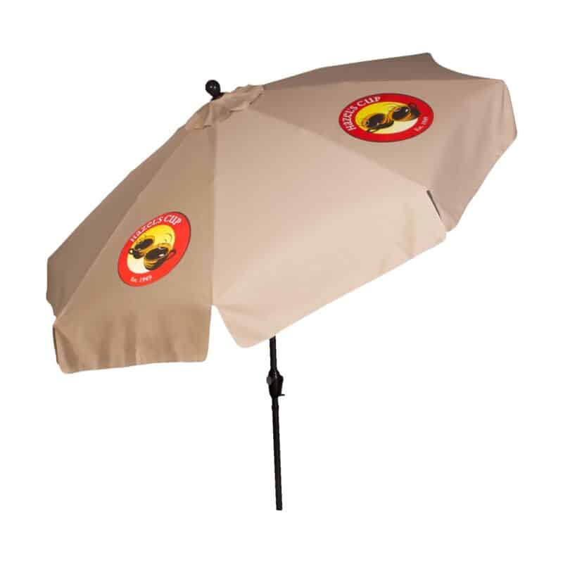 Custom 9' Aluminum Market Umbrella