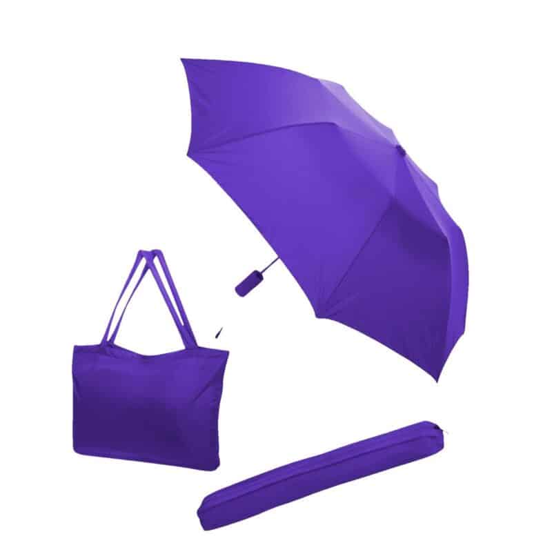 Custom All-In-One Tote Bag & Folding Umbrella - 4