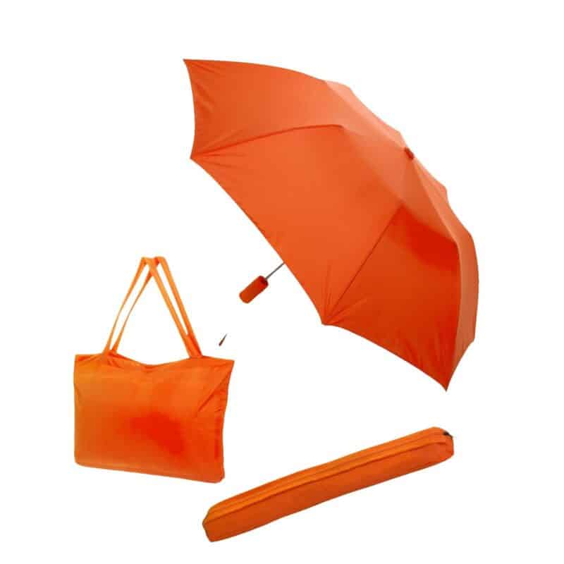 Custom All-In-One Tote Bag & Folding Umbrella - 5