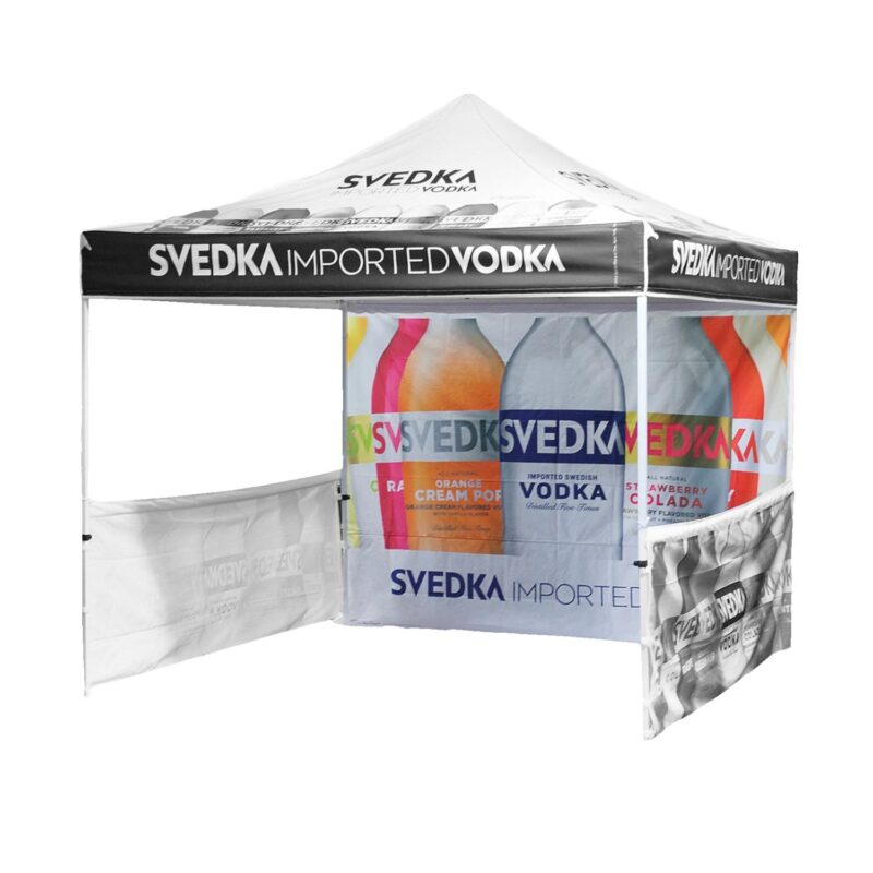 Custom Back Wall for 10' Pop Up Tents