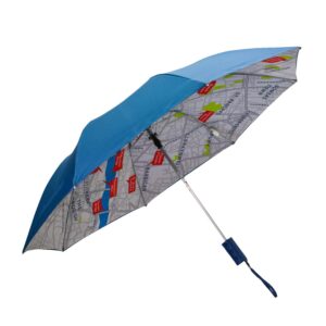 Custom Double Cover Folding Umbrella
