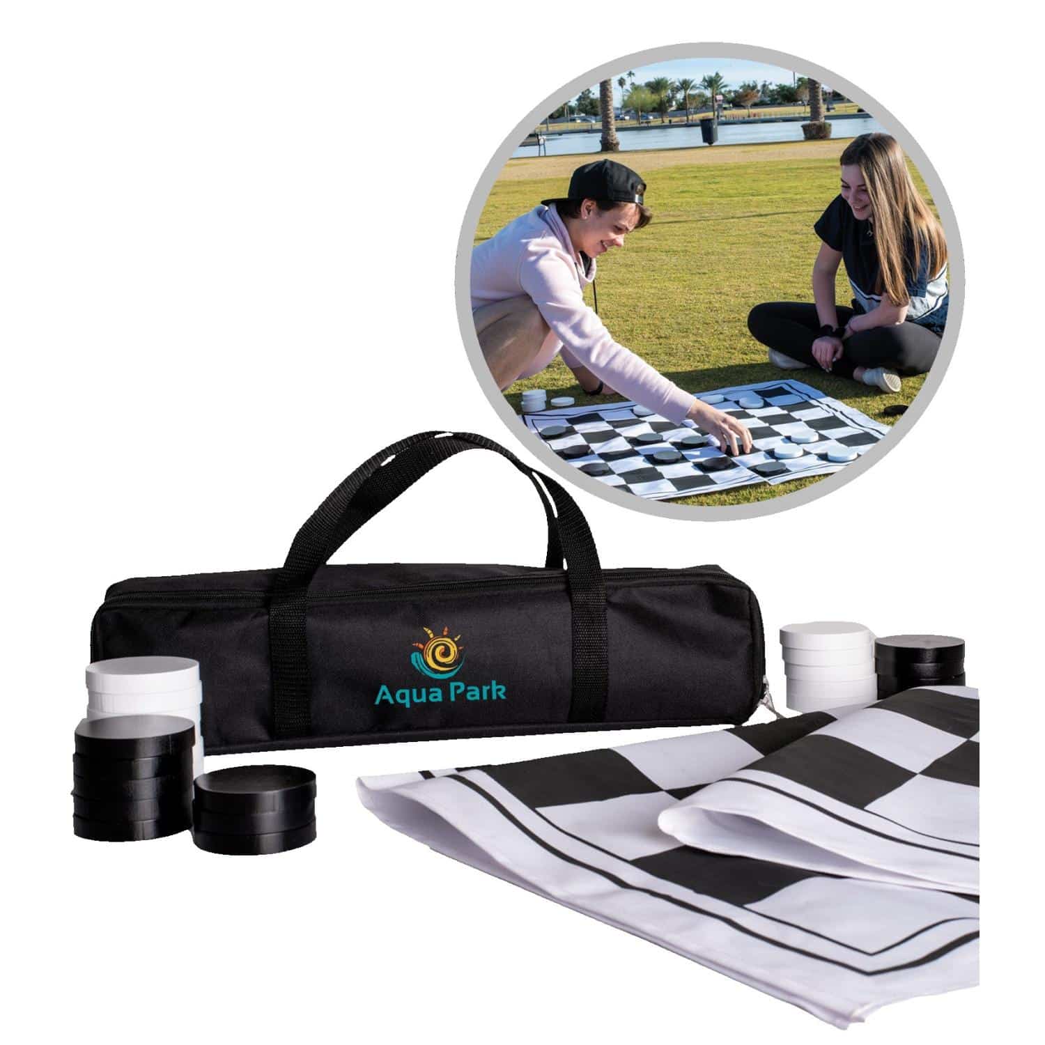 Custom Giant Checkers Game