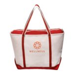 Custom Sailway Large Zippered Tote Bag