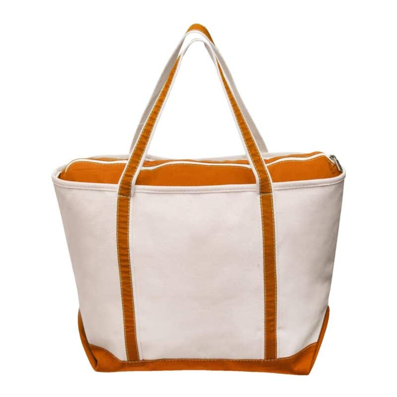 Custom Sailway Large Zippered Tote Bag - 3