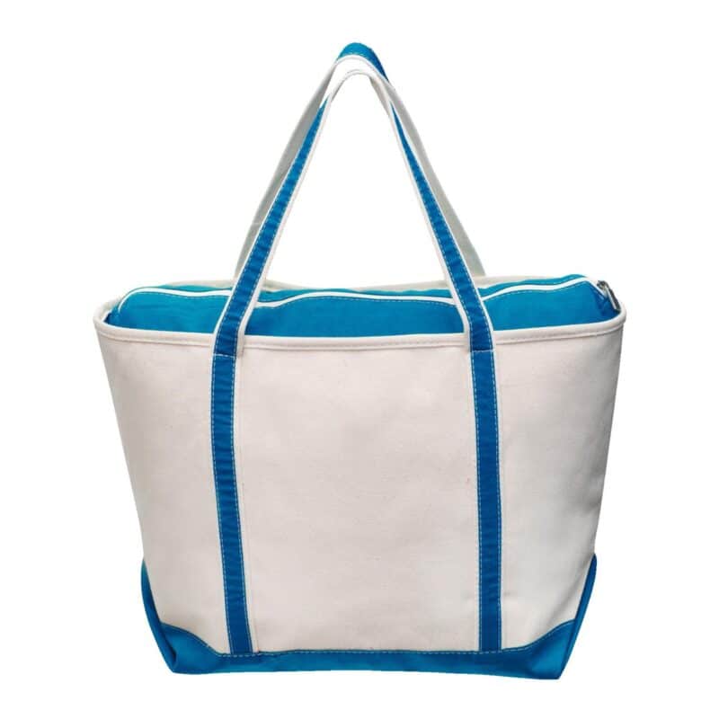 Custom Sailway Large Zippered Tote Bag - 6