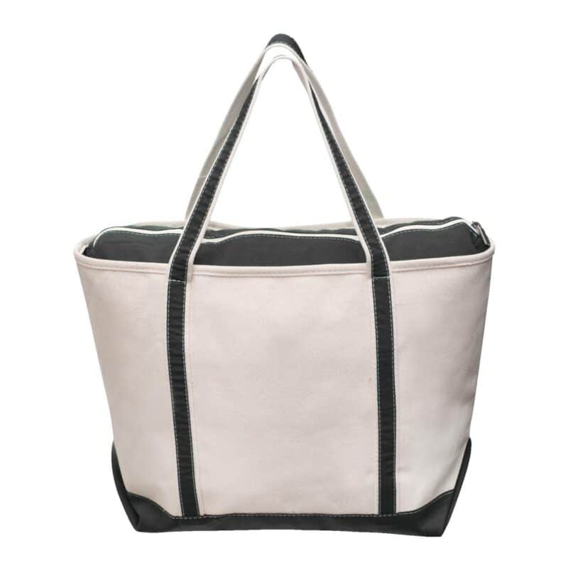 Custom Sailway Large Zippered Tote Bag - 7