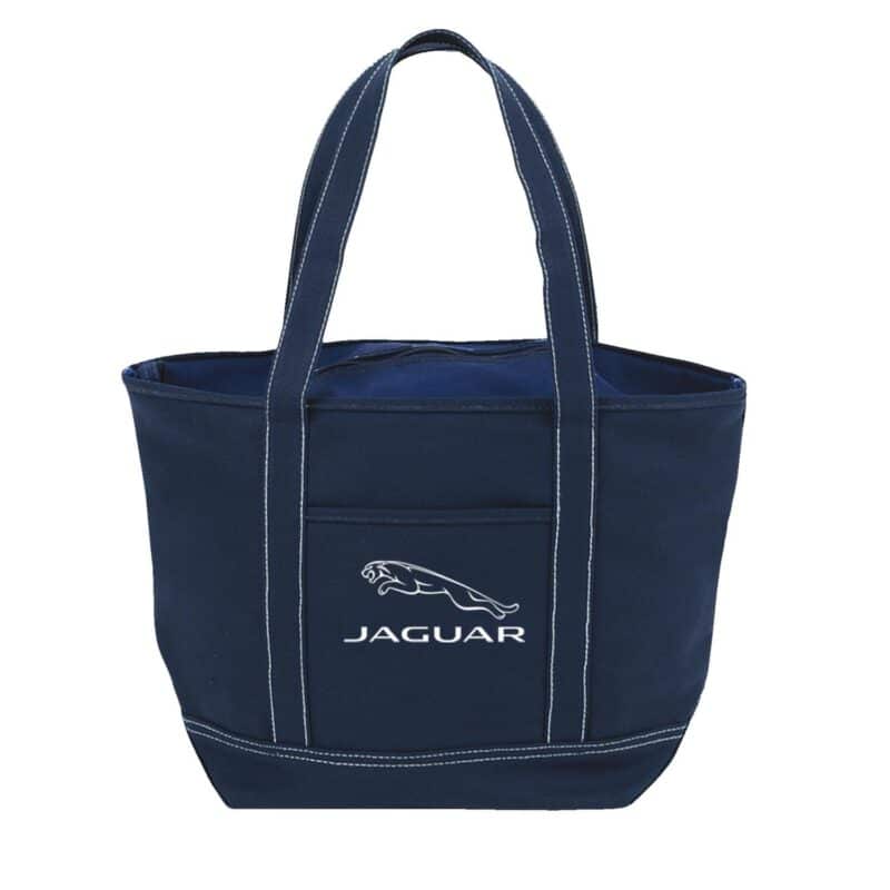 Custom Sailway Solid Zippered Tote Bag