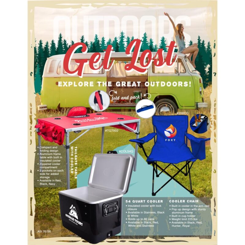 Custom Tailgate Table with Cooler - 1