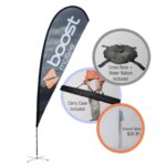 Custom Teardrop Banner (Single Sided)