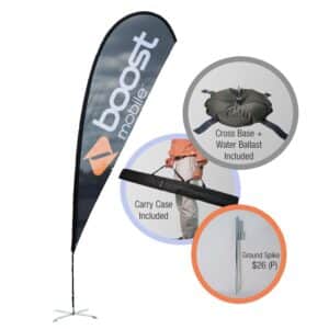 Custom Teardrop Banner (Single Sided)