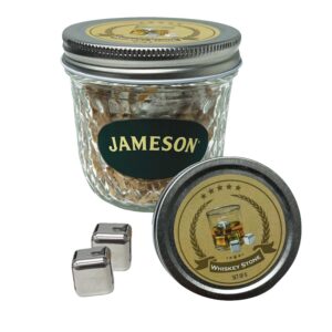 Custom Whiskey Stone Gift Set