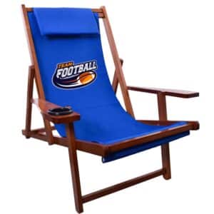 Custom Wood Sling Chair