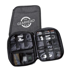 Custom Zippered Tech Organizer Carrying Case