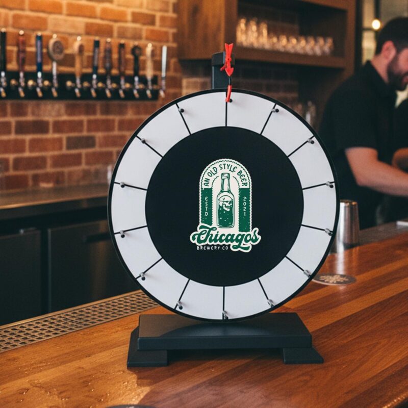 Custom 20" Branded Prize Wheel - 4