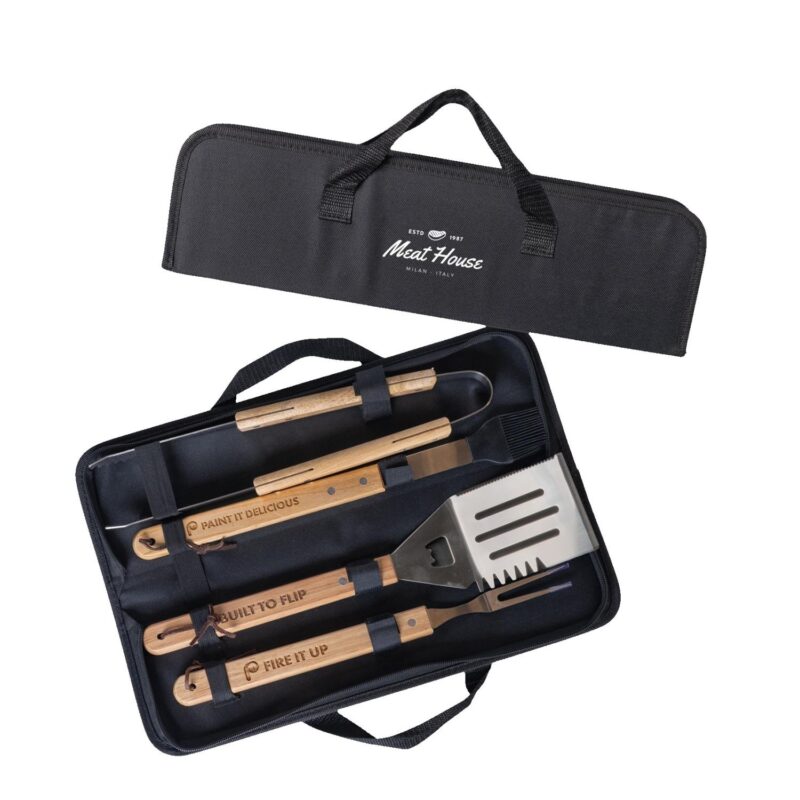 BBQ-Grill-Set-BBQ004 Custom BBQ Grill Set
