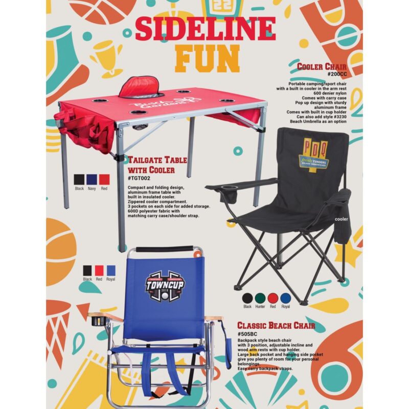 Custom Tailgate Table with Cooler - 5