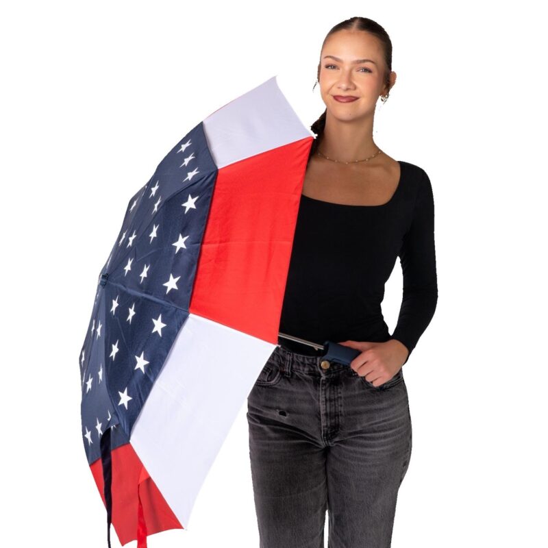 Custom The Americana Folding Umbrella - 2